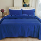 4-Piece Cotton Flannel Sheet Set - 100% Turkish Cotton