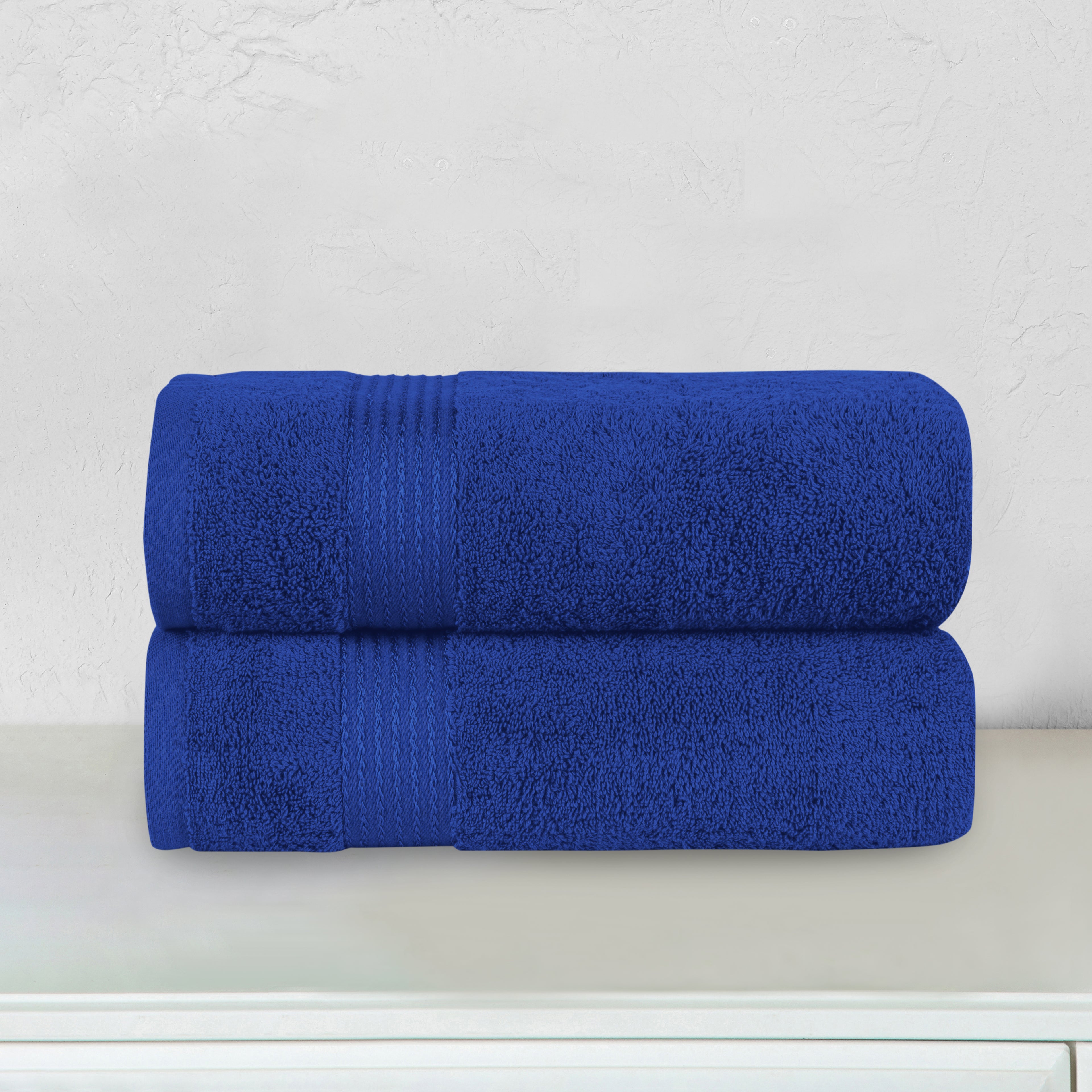 2-Pack Premium Turkish Cotton Bath Towel Set, 27 x 54 inch