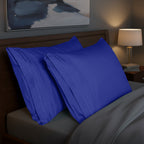 Set of 2 Pillowcases- 3 Line Embroidery