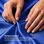 Fine 4-Piece Silky Satin Sheet Set, Moody Shades