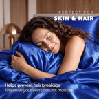 Fine 4-Piece Silky Satin Sheet Set, Moody Shades