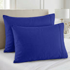 Set of 2 Pillowcases- 3 Line Embroidery