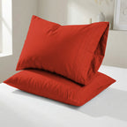 Set of 2 Pillowcases- 3 Line Embroidery