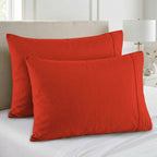 Set of 2 Pillowcases- 3 Line Embroidery