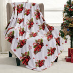 50" x 60" Holiday Velvet Plush Blanket Throw - 50 x 60 inches