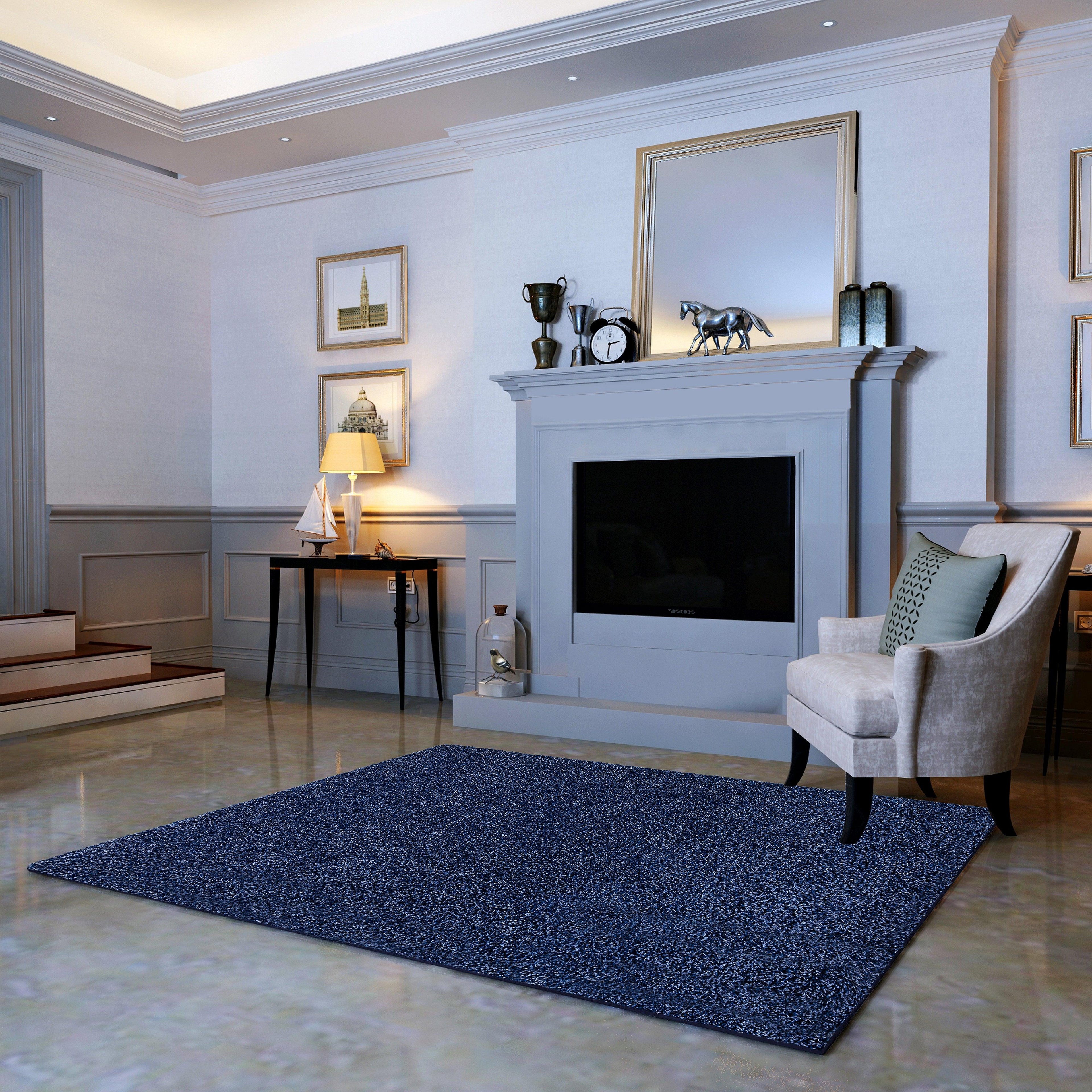 5' x 7' -  8' x 10' Rectangle Shaggy Area Rug