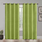 Set of 2 Room Darkening Grommet Top Curtains