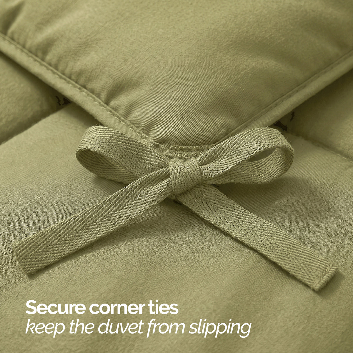 Essential 3-Piece Solid Duvet Cover Set
