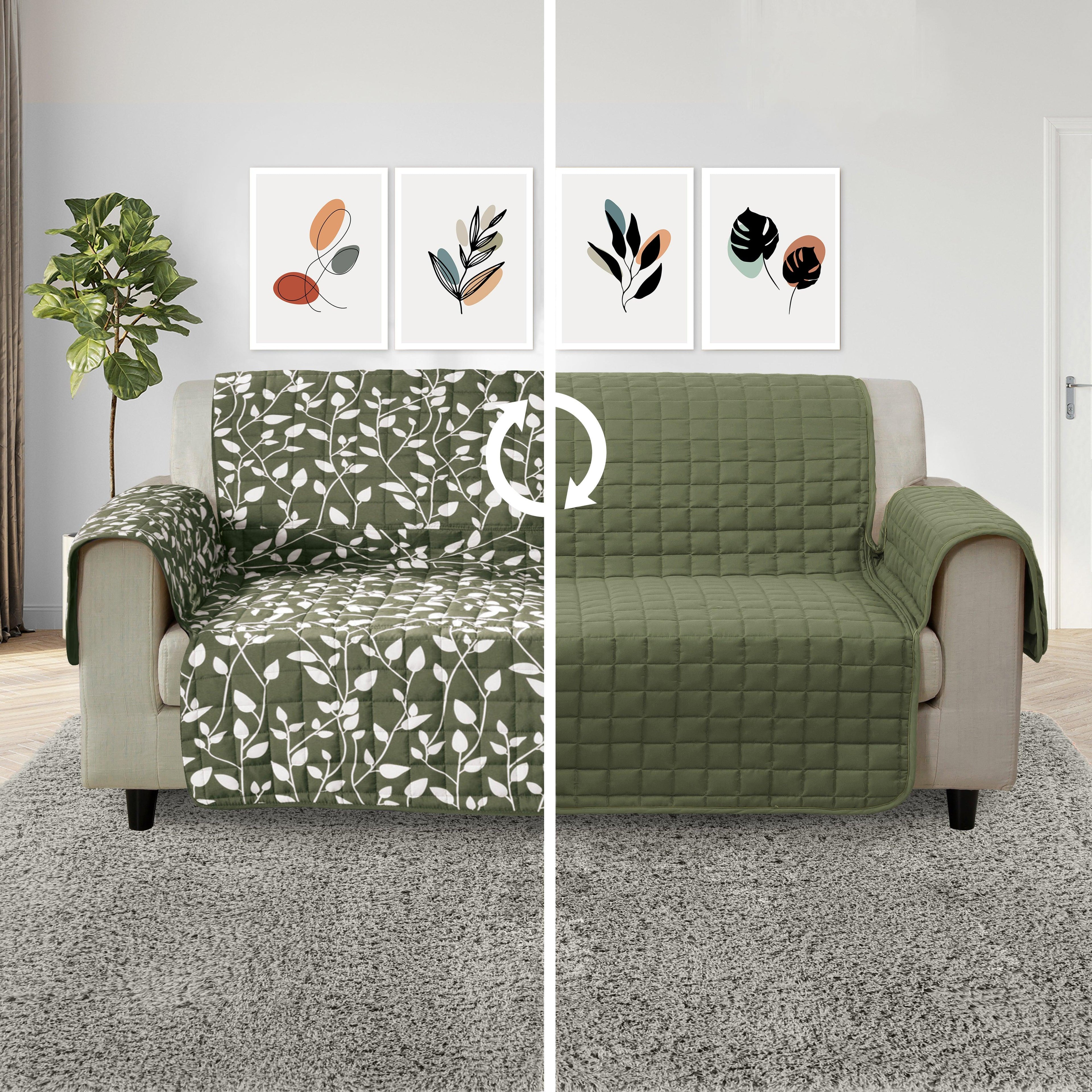 Leaves Design Reversible Smart Furniture Protectors