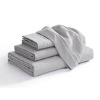 Extra deep 18-24 Inch Pocket 3 Line Embroidery, 4-Piece Sheet Set, Bright Shades
