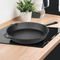 Nonstick Pan, Premium Pre-Seasoned Cast Iron Skillet