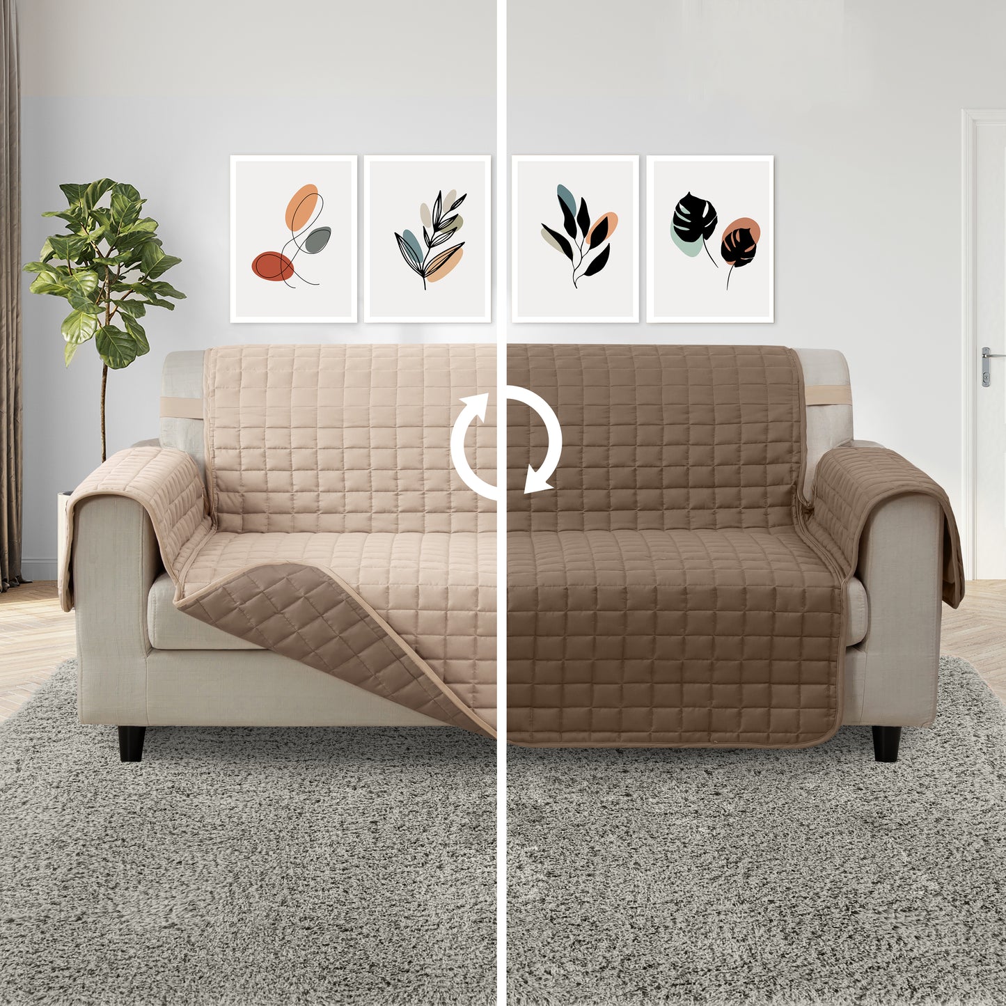 Elegant Comfort Reversible Smart Furniture Protectors