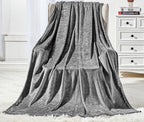 Plush All Season Lightweight Throw Blanket - 50 x 60 inches