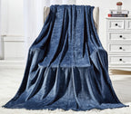 Plush All Season Lightweight Throw Blanket - 50 x 60 inches
