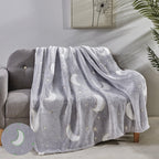 Glow In the Dark 50" x 60" Throw Blanket - Velvety Feel, 50 X 60 inches