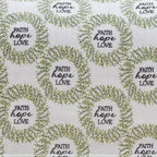 Printed Bed or Oversized Couch Blanket - Lightweight for All Season Warmth
