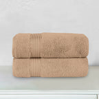 2-Pack Premium Turkish Cotton Bath Towel Set, 27 x 54 inch
