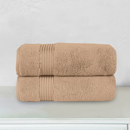 2-Pack Premium Turkish Cotton Bath Towel Set, 27 x 54 inch