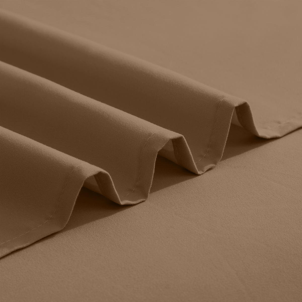 Essential 6-Piece 3-Line Embroidery Sheet Set, Soft as a Hotel Premium Quality,  Moody Shades