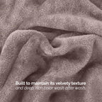 4-Piece Velvet Plush Flannel Sheet Set