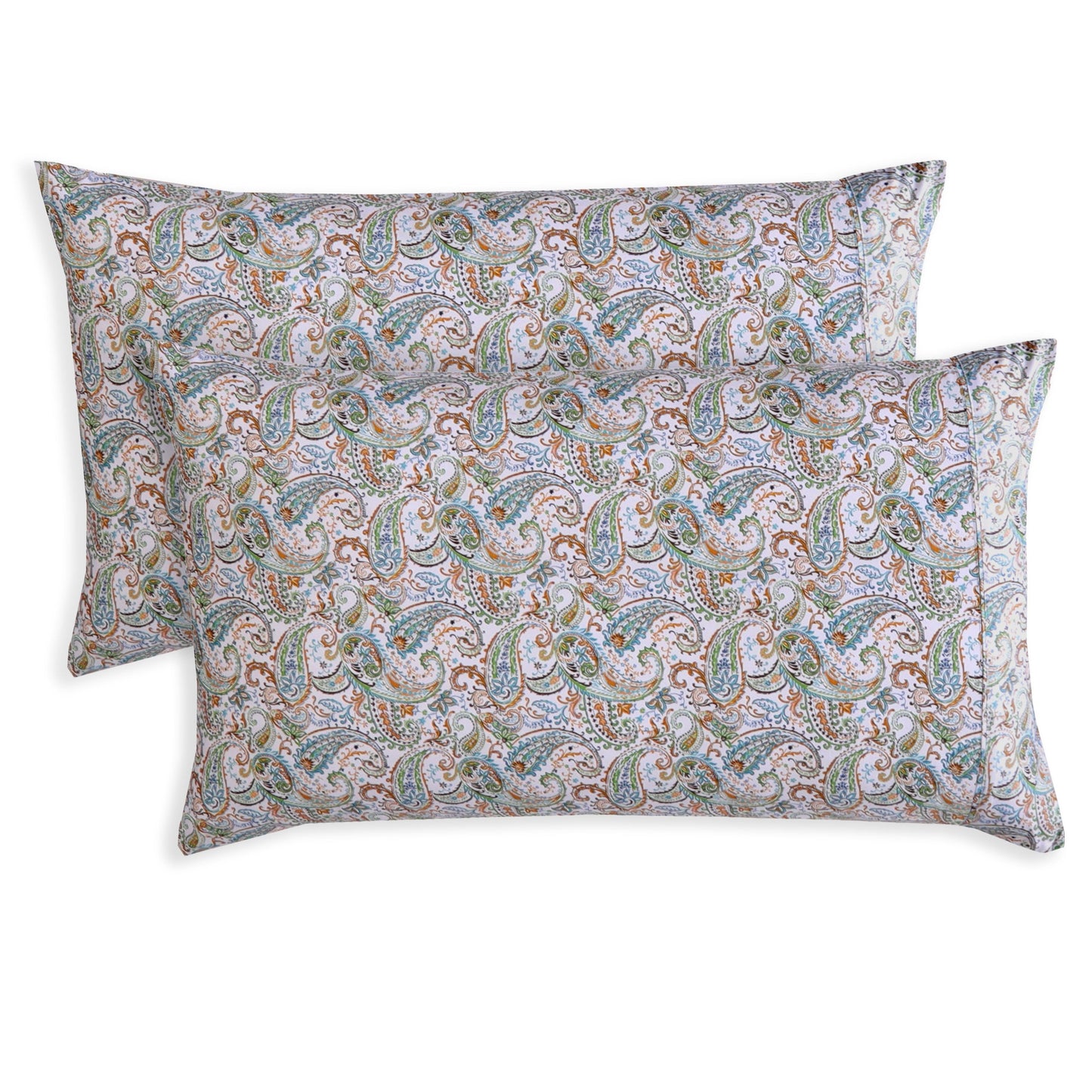 Elegant Comfort Printed Paisley Pattern Pillowcases