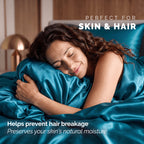Fine 4-Piece Silky Satin Sheet Set, Moody Shades