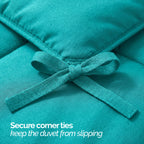 Essential 3-Piece Solid Duvet Cover Set