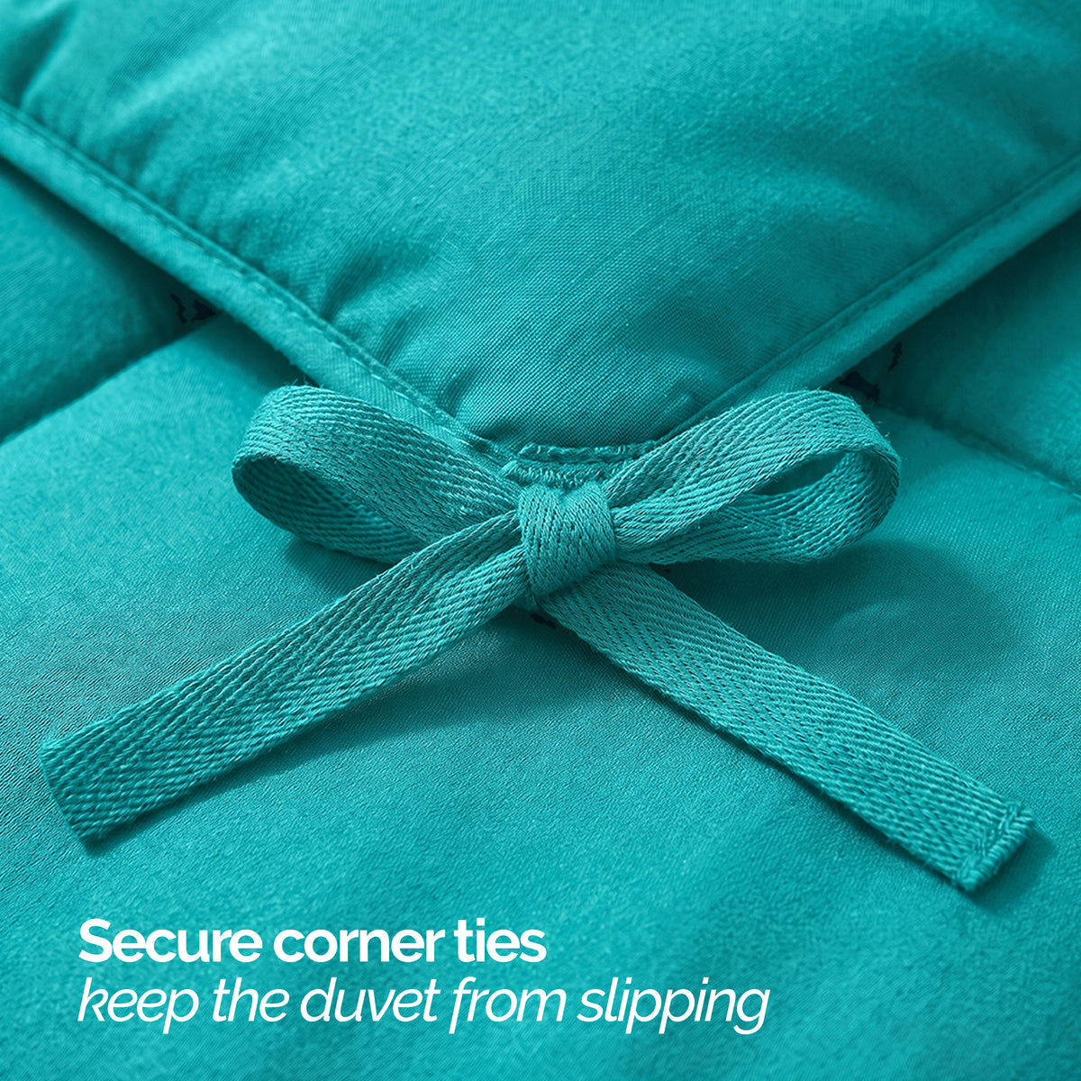 Essential 3-Piece Solid Duvet Cover Set