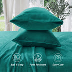 4-Piece Velvet Plush Flannel Sheet Set