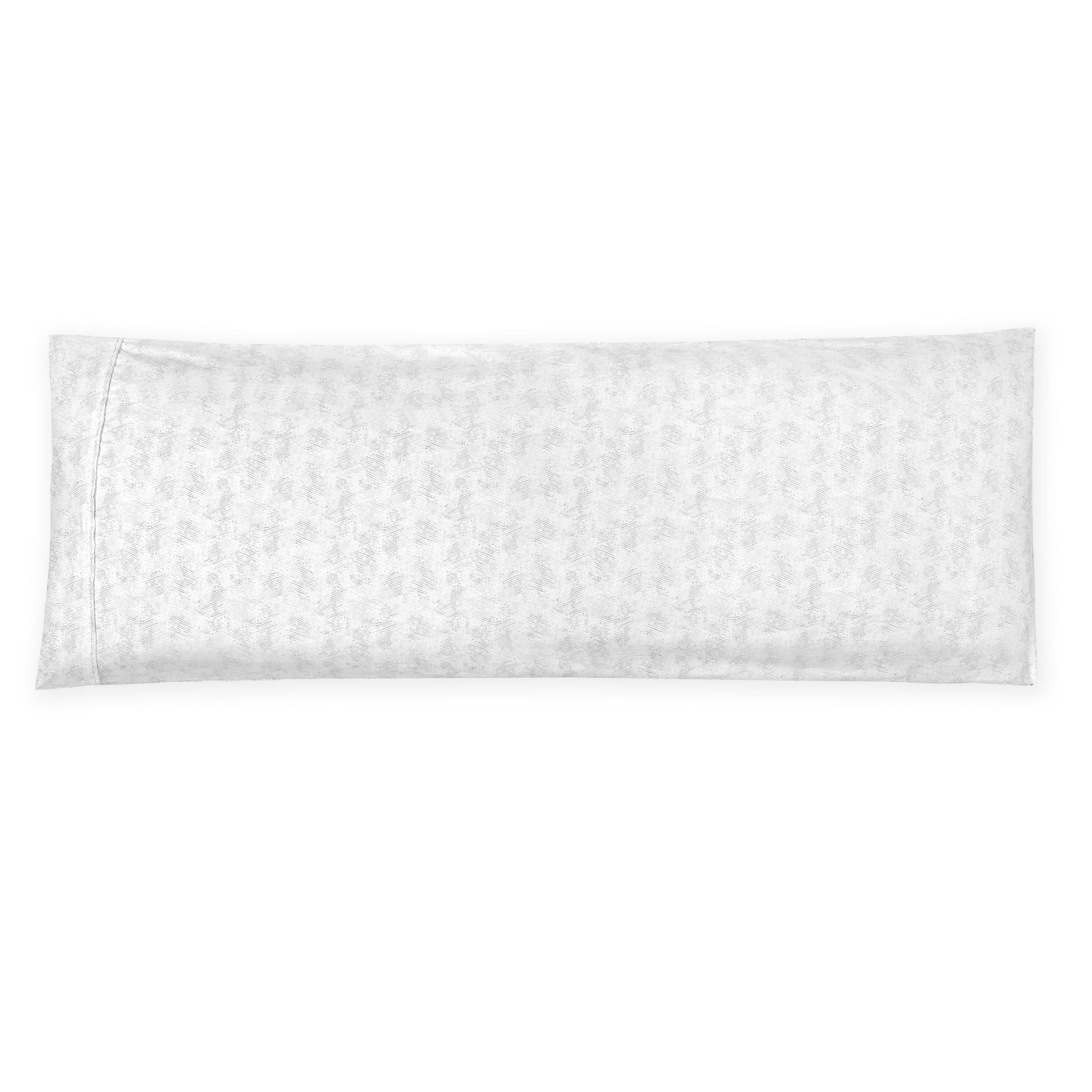 Set of 2 Floral and Stripe Pattern Pillowcases