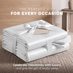 Fine 4-Piece Silky Satin Sheet Set, Bright Shades