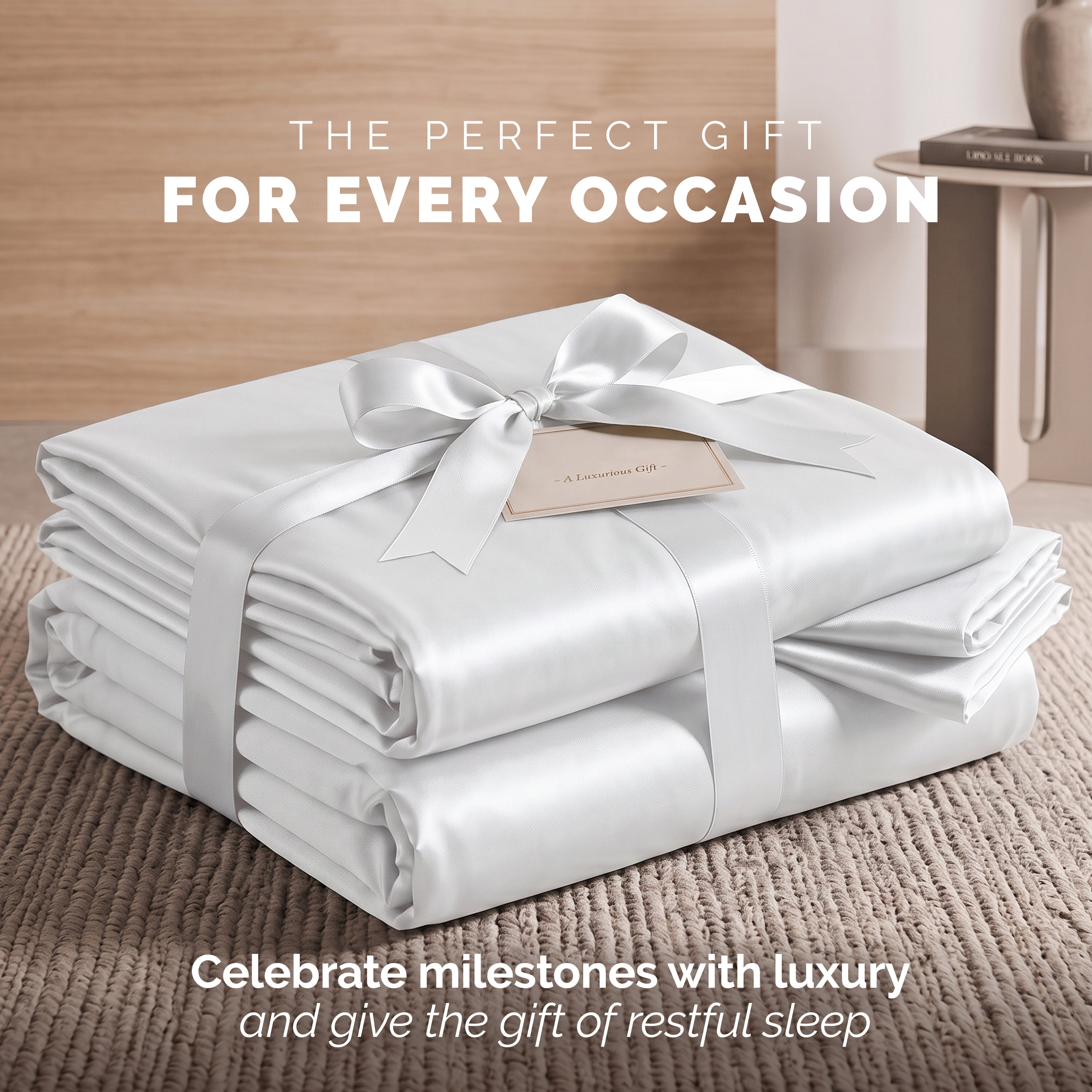 Fine 4-Piece Silky Satin Sheet Set, Bright Shades