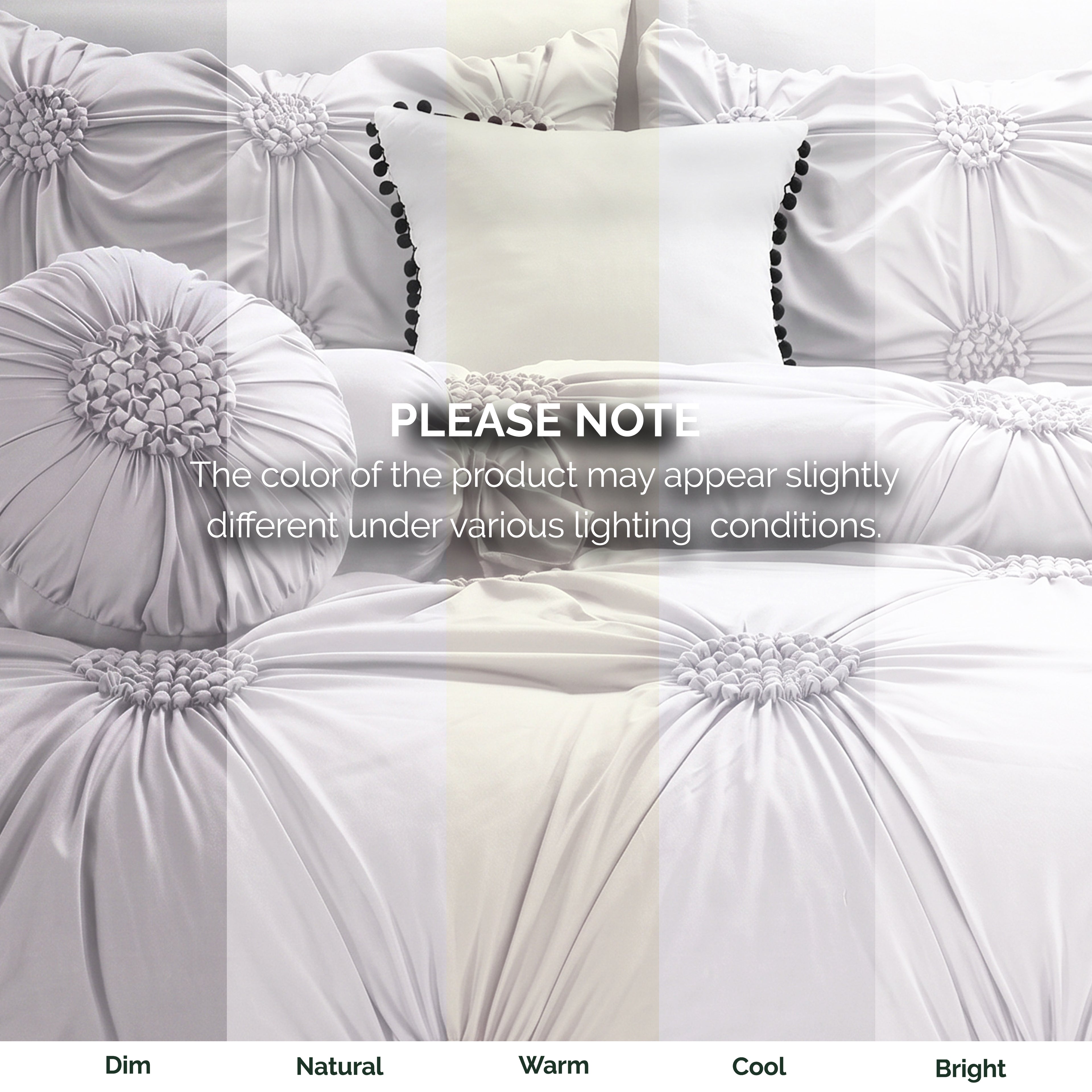 10-Piece Sunflower Comforter Set - Includes 4-Piece Sheet Set with Double Sided Storage Pockets