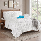 10-Piece Cinderella Comforter Set, Includes 4-Piece Sheet Set with Double Sided Storage Pockets