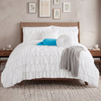 10-Piece Cinderella Comforter Set, Includes 4-Piece Sheet Set with Double Sided Storage Pockets