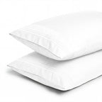 Set of 2 Pillowcases- 3 Line Embroidery