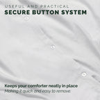 Essential 3-Piece Solid Duvet Cover Set