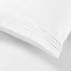 Essential Solid 3 Line Embroidery - Soft as a Hotel Premium Quality, 4-Piece Sheet Set, Bright Shades