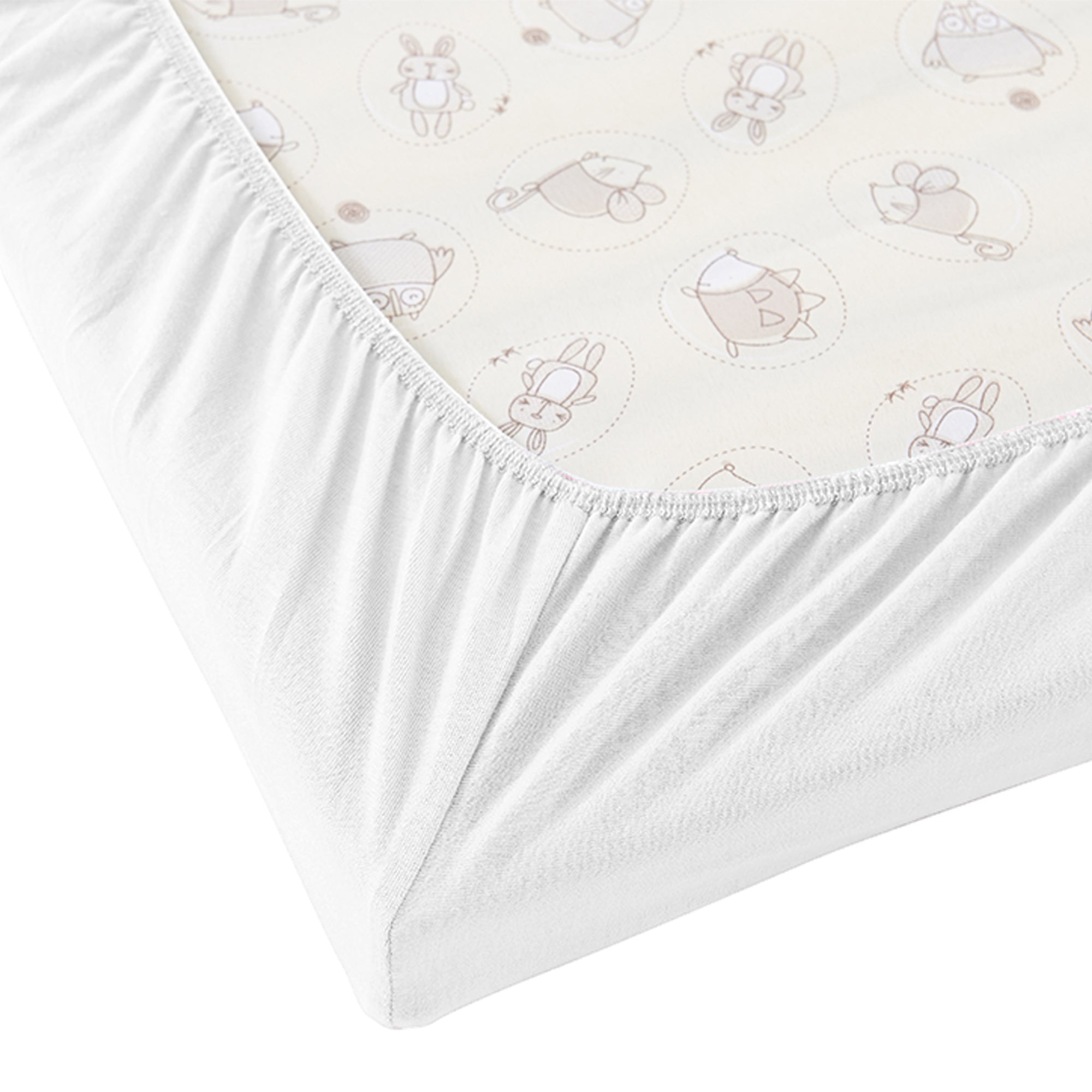 Cotton Crib Fitted Sheet