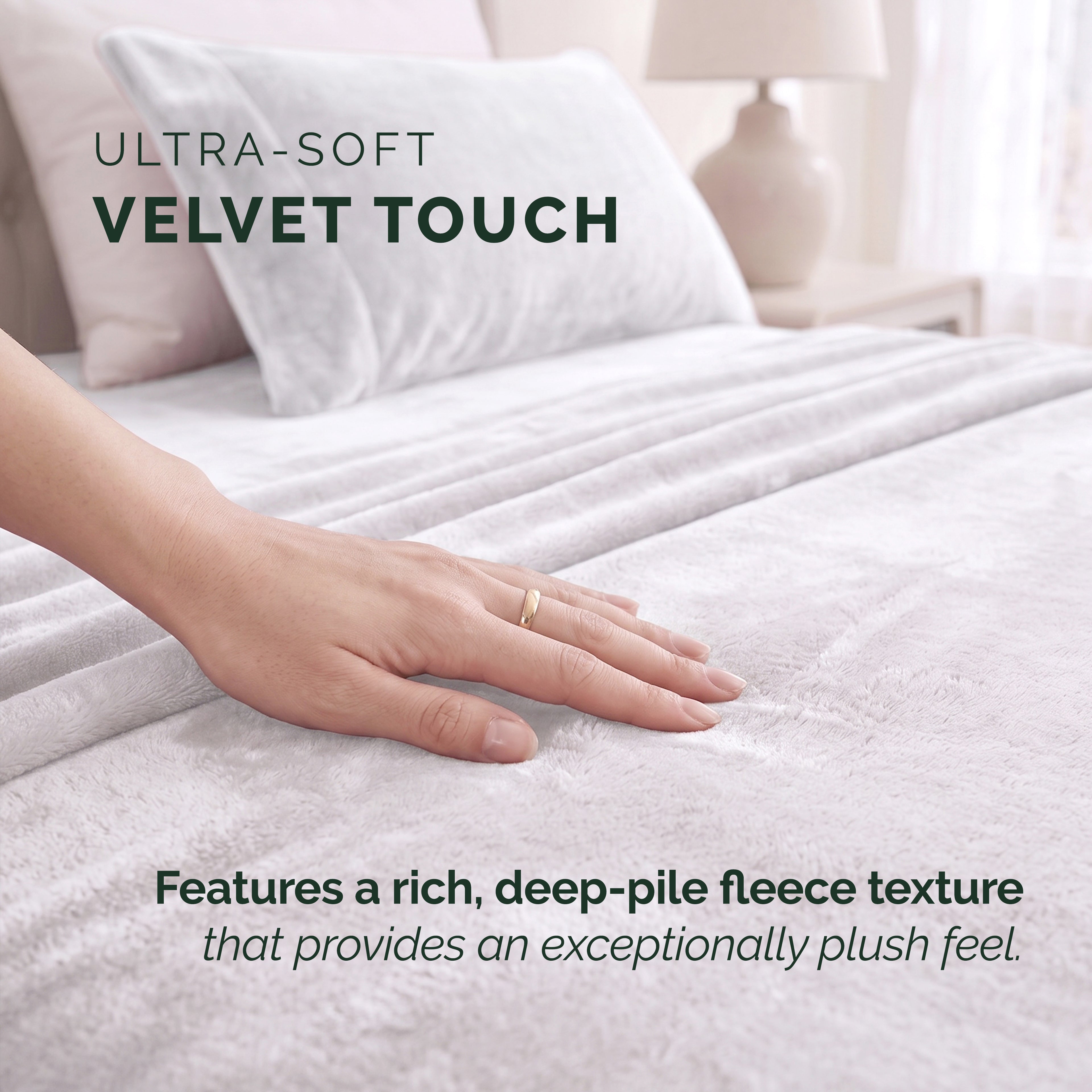 4-Piece Velvet Plush Flannel Sheet Set
