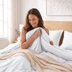 Essential 3-Piece Solid Duvet Cover Set