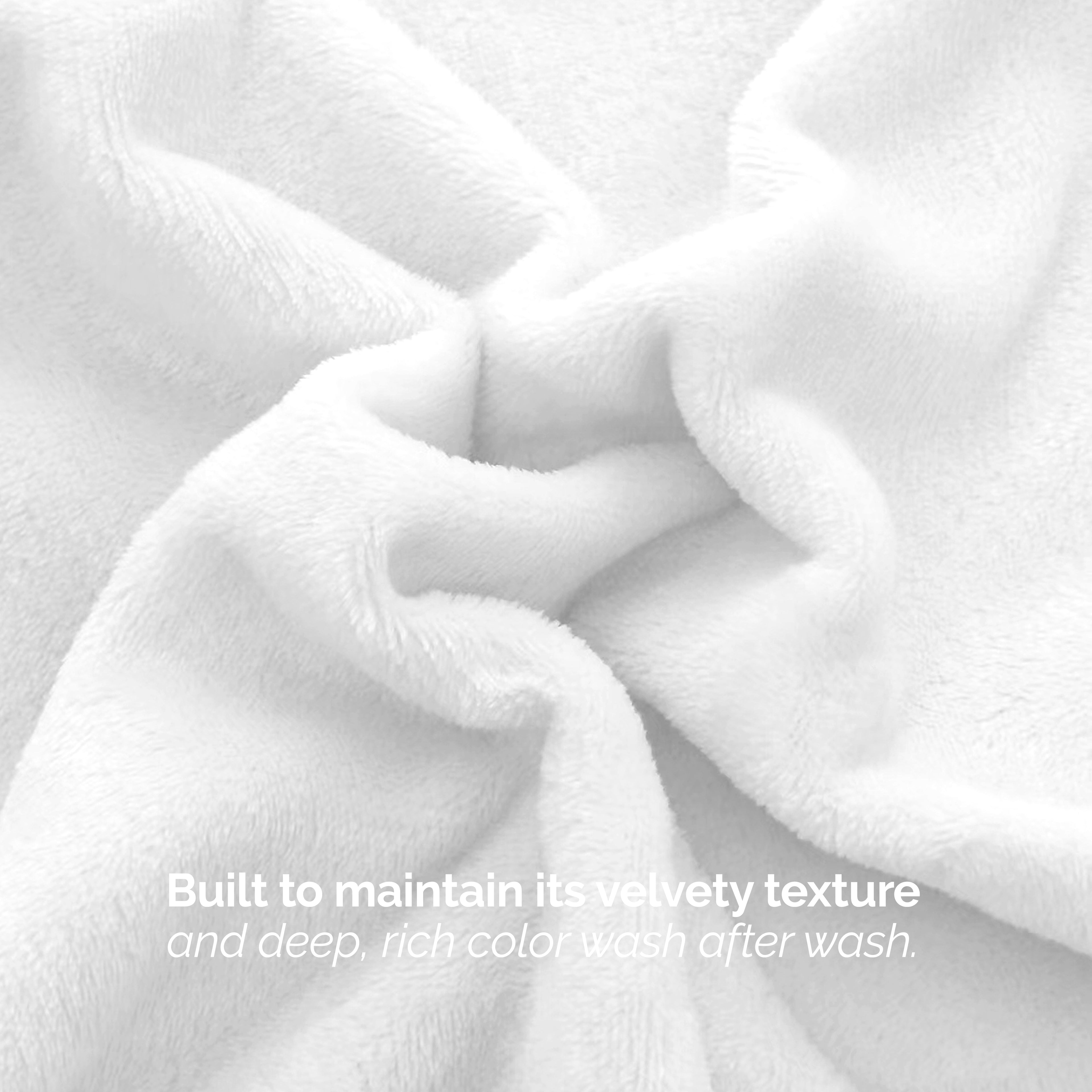 4-Piece Velvet Plush Flannel Sheet Set