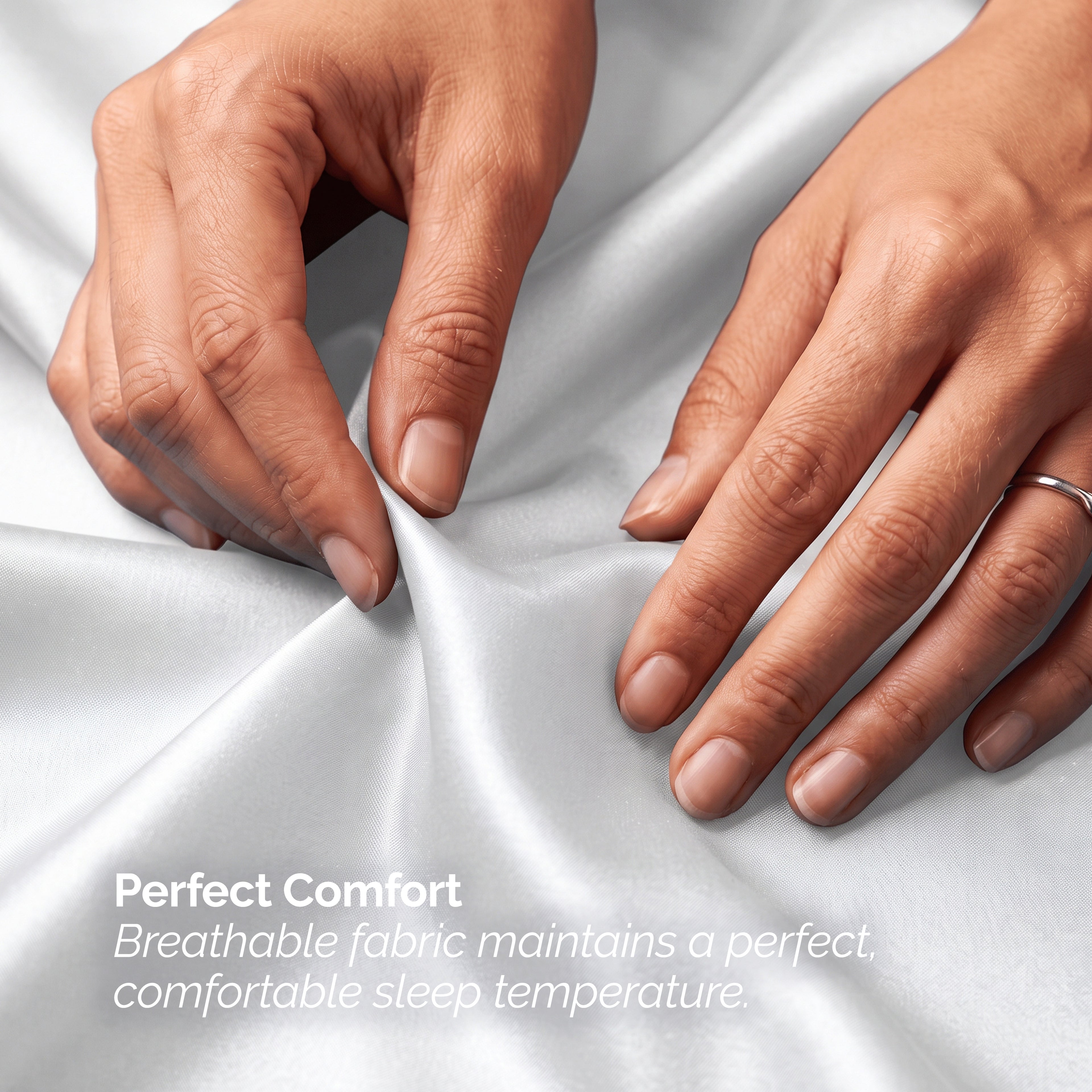Fine 4-Piece Silky Satin Sheet Set, Bright Shades