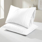 Set of 2 Pillowcases- 3 Line Embroidery
