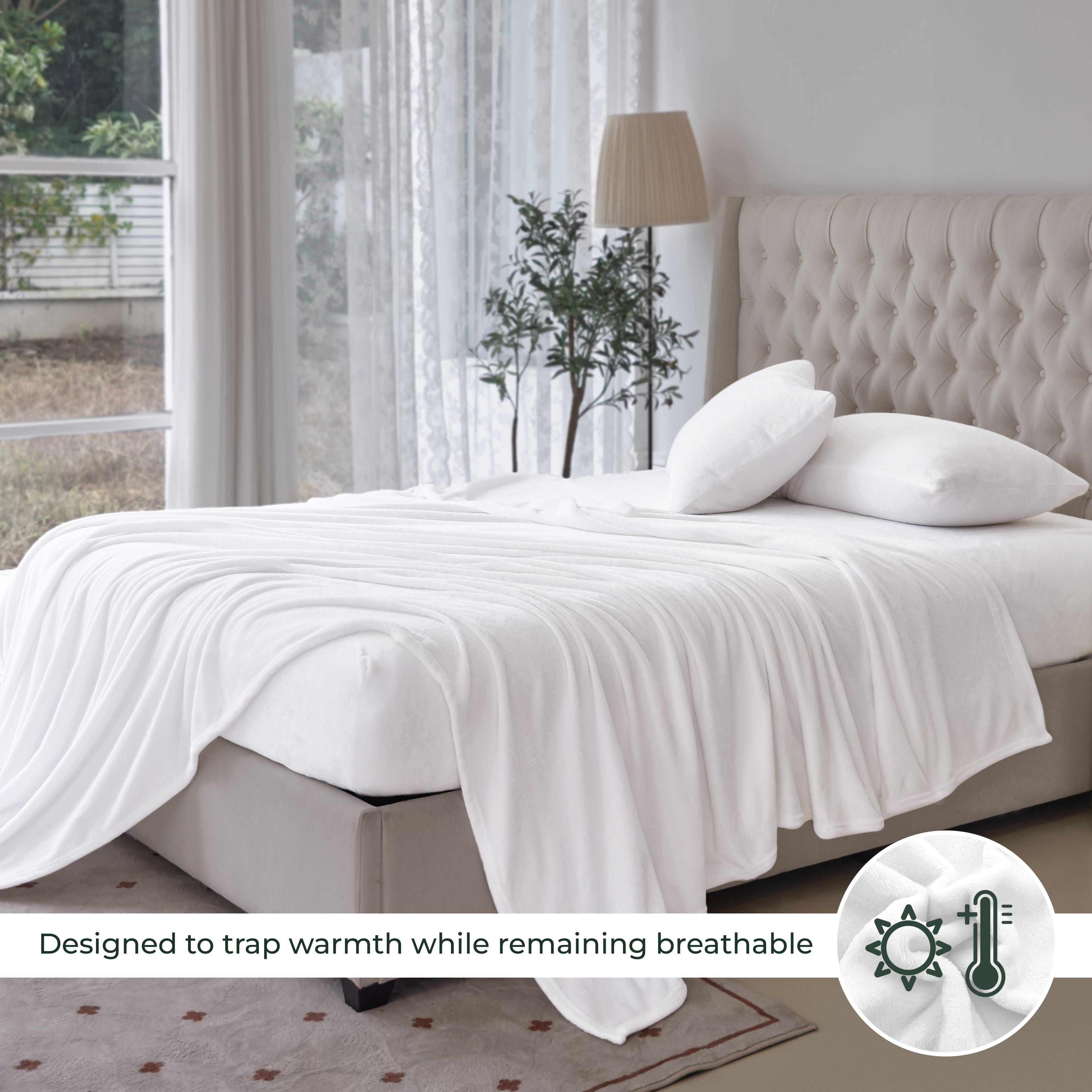 4-Piece Velvet Plush Flannel Sheet Set