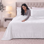 4-Piece Velvet Plush Flannel Sheet Set