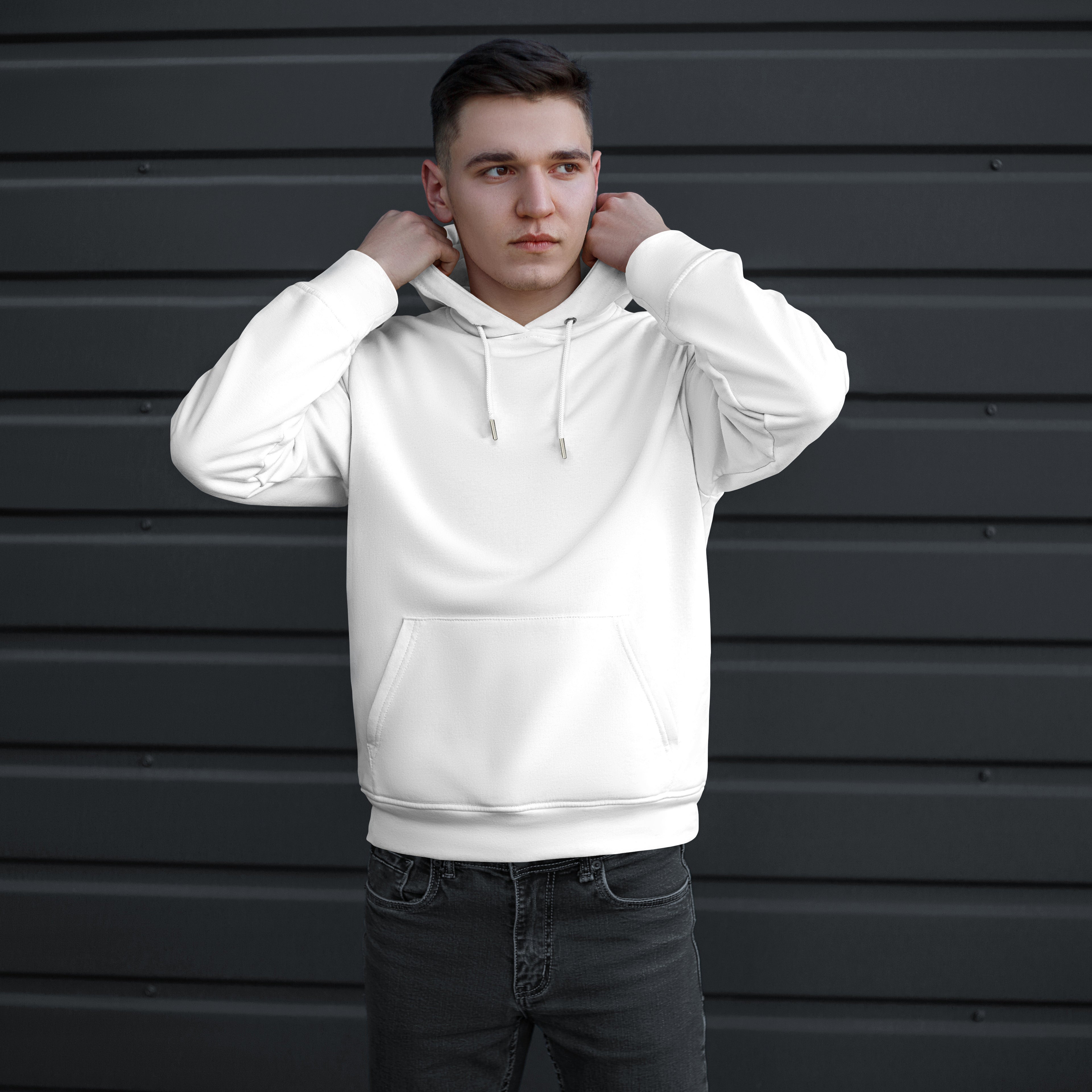 Men Casual Cotton Hoodie