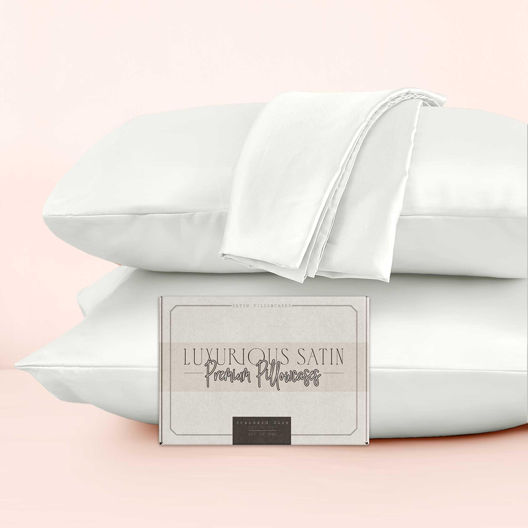 Set of 2 - Satin Pillowcases