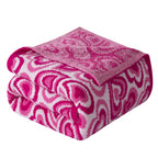 50" x 70"  Ultra Soft Checkered Knitted Throw Blanket