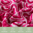 50" x 70"  Ultra Soft Checkered Knitted Throw Blanket